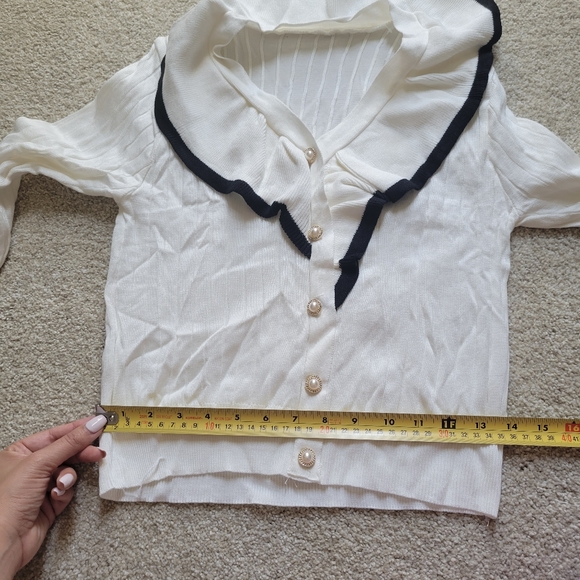 Ruffled sweater - Picture 7 of 7